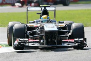 Esteban Gutiérrez brilla en Singapur; Vettel gana la 'pole'