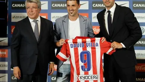 David Villa regresa al Atlético de Madrid. ¿Cuál será su cargo?