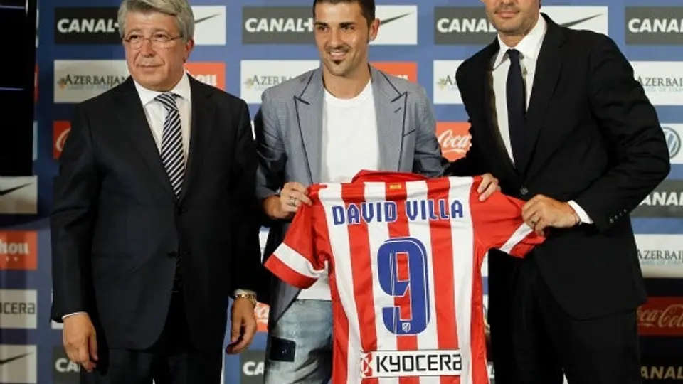 David Villa regresa al Atlético de Madrid. ¿Cuál será su cargo?