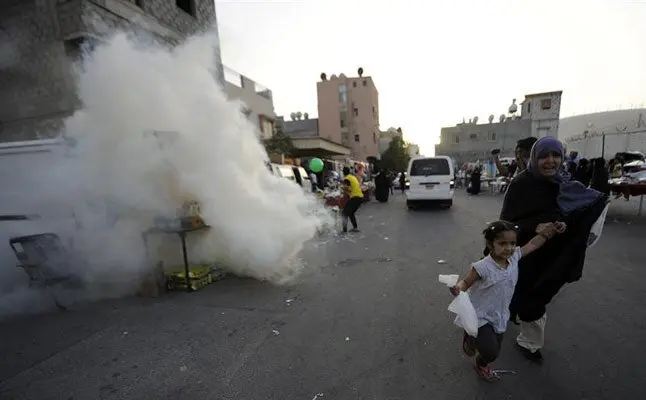 Activistas protestan con coche bomba previo al GP de Bahrein