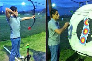 Chicharito al estilo 'Robin Hood'