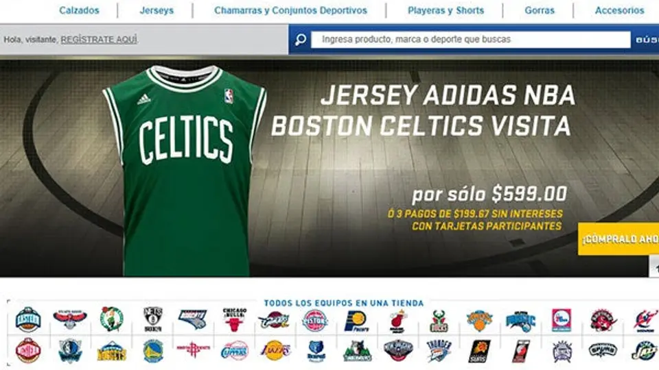 NBA presenta su primera tienda en línea en México