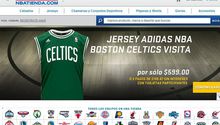 NBA presenta su primera tienda en línea en México
