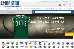 NBA presenta su primera tienda en línea en México