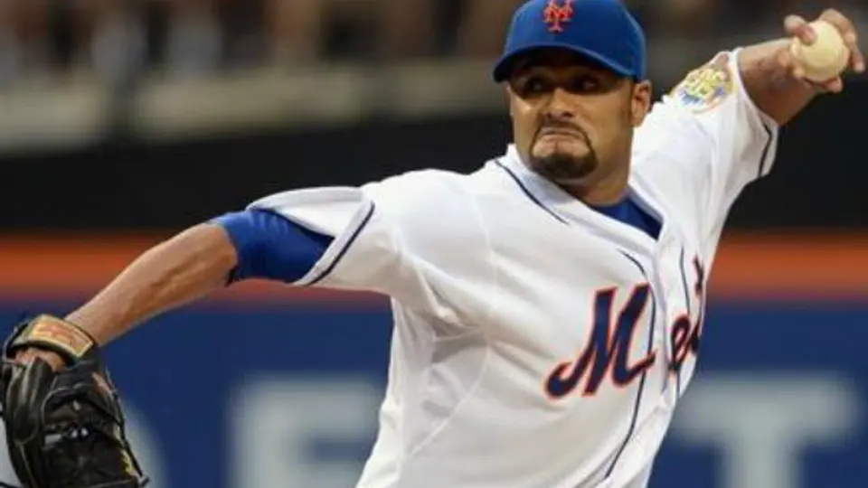 Johan Santana llega a los Orioles
