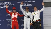 Hamilton se queda con la 'pole' en Shanghai