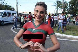 Andresa Urach da 'caluroso' recibimiento a CR7 en Brasil