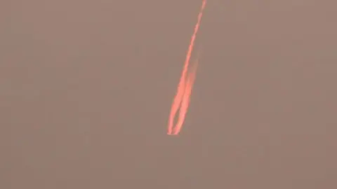 Reportan supuesta caída de meteorito en Toluca