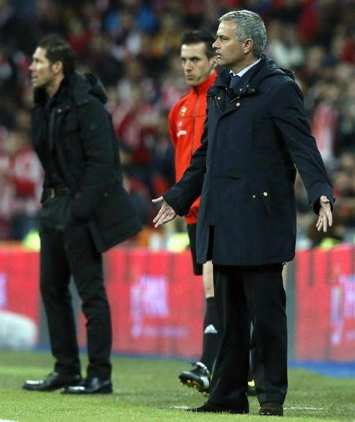 Mourinho salió expulsado del partido | EFE