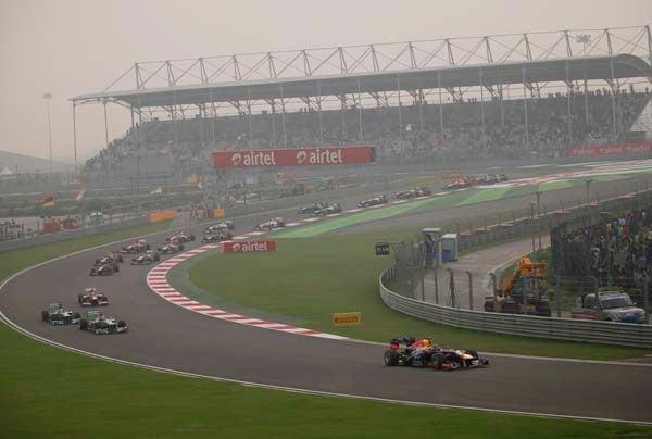 Esta distancia le sacaba Vettel a sus rivales
