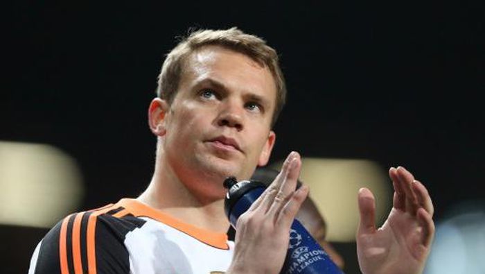 Neuer en un partido de Champions League | AP