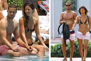 Malena Costa y Mario Suárez se escapan a Miami