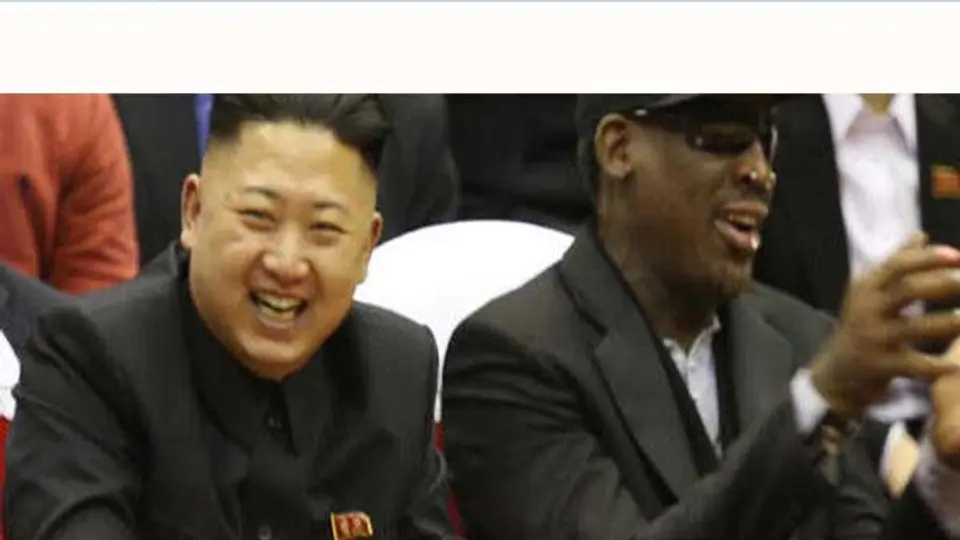 Dennis Rodman visita a su amigo Kim