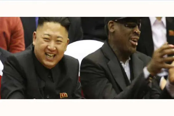 Dennis Rodman visita a su amigo Kim