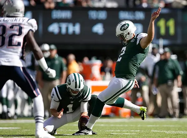 Jets sorprende y vence a Patriotas en tiempo extra