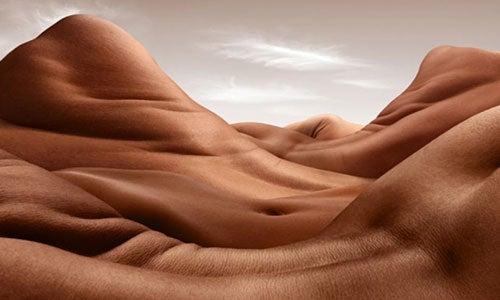 La mezcla de hombros y espaldas da la impresión de ser un paisaje árido | ESPECIAL