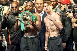 Histórico pesaje para el Canelo-Mayweather