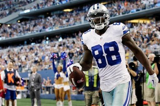 El receptor abierto celebra otra anotación ante Denver | AP