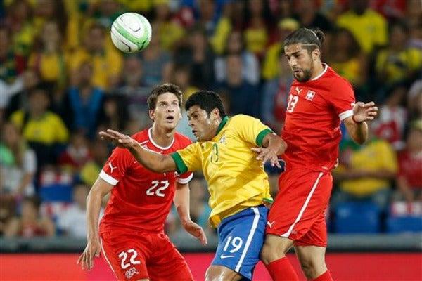 Brasil, que jugó su primer partido después de ganar la Confederaciones, cayó 0-1 frente a la Selección de Suiza | AP