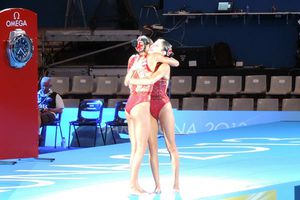 Dupla mexicana de nado, satisfecha con su actuación en el Mundial