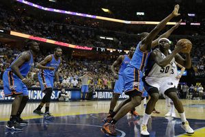 Grizzlies vence en tiempo extra al Thunder