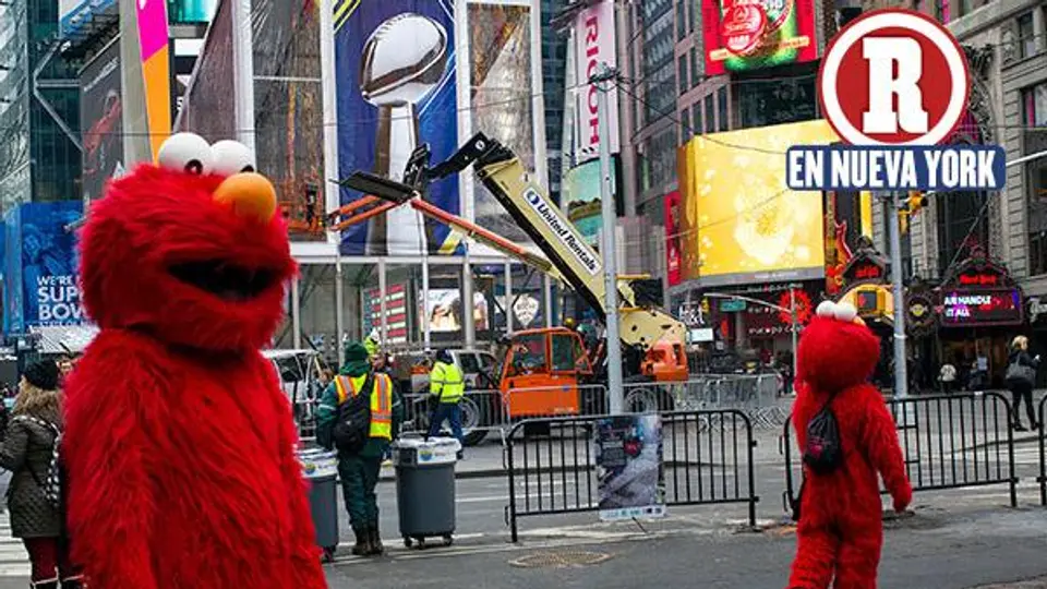 Nueva York toma tintes de Super Bowl
