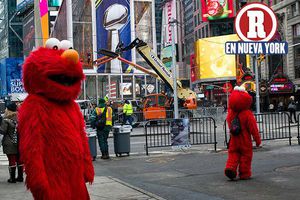 Nueva York toma tintes de Super Bowl