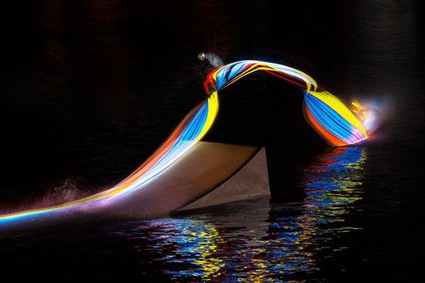 Las tomas se hicieron durante tres noches seguidas en el Orlando Watersports Complex | ESPECIAL