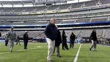 Halcones Marinos y Broncos reconocen el MetLife Stadium