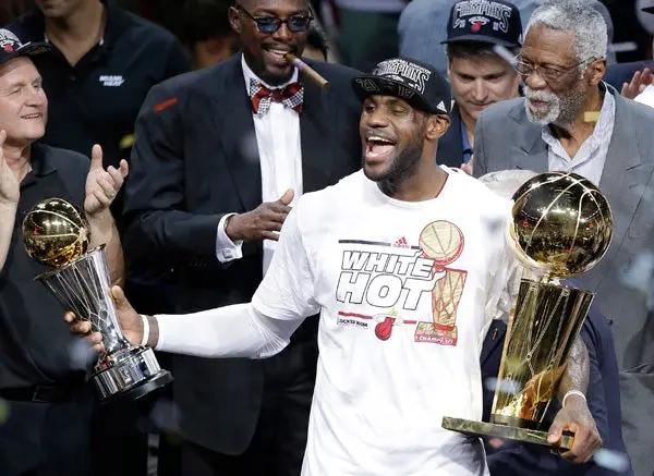 LeBron James, MVP de las Finales