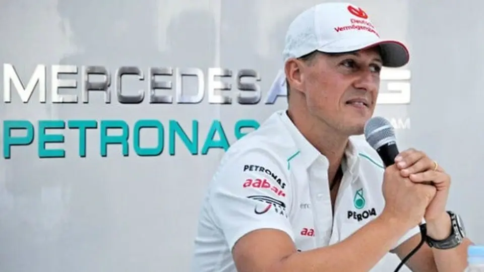 Schumacher en campaña contra el exceso de velocidad en Chile