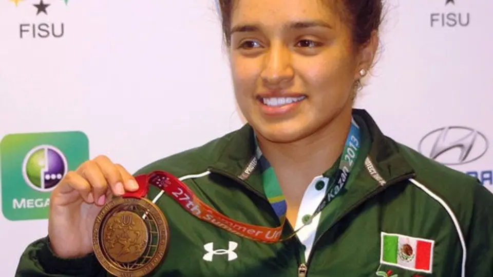 Arantxa Chávez, Bronce en el trampolín de la Universiada