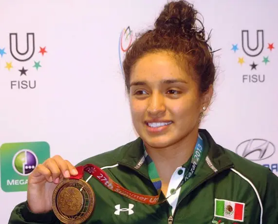 Arantxa Chávez, Bronce en el trampolín de la Universiada