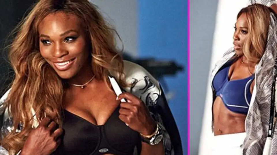 Serena Williams muestra sus curvas