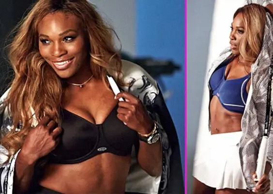 Serena Williams muestra sus curvas