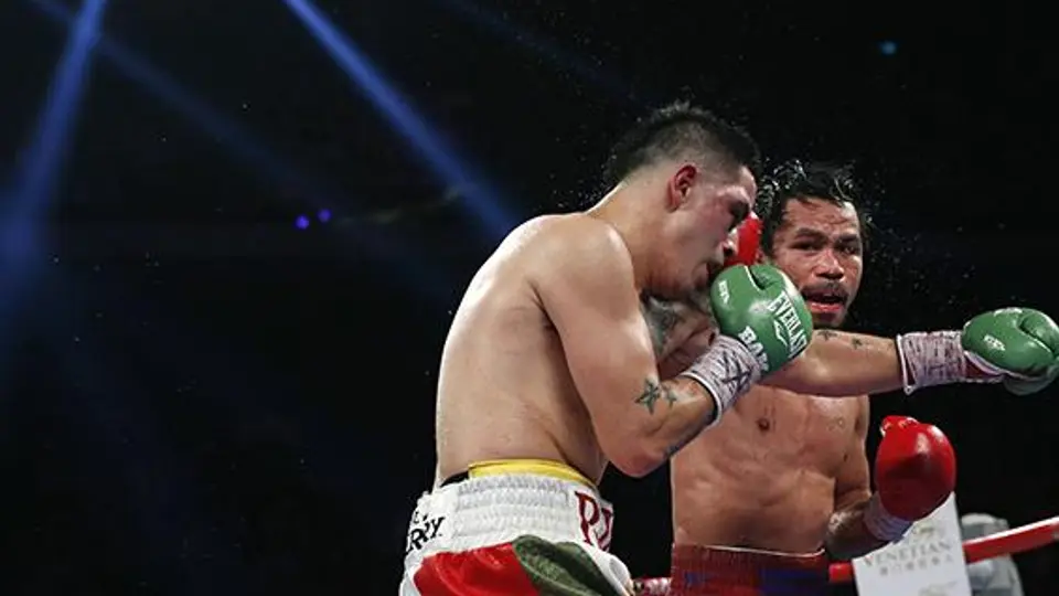 En su regreso, Pacquiao derrota por decisión unánime a Ríos