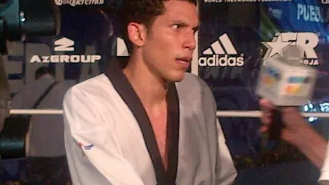 Abel Mendoza, Plata en Mundial de TKD