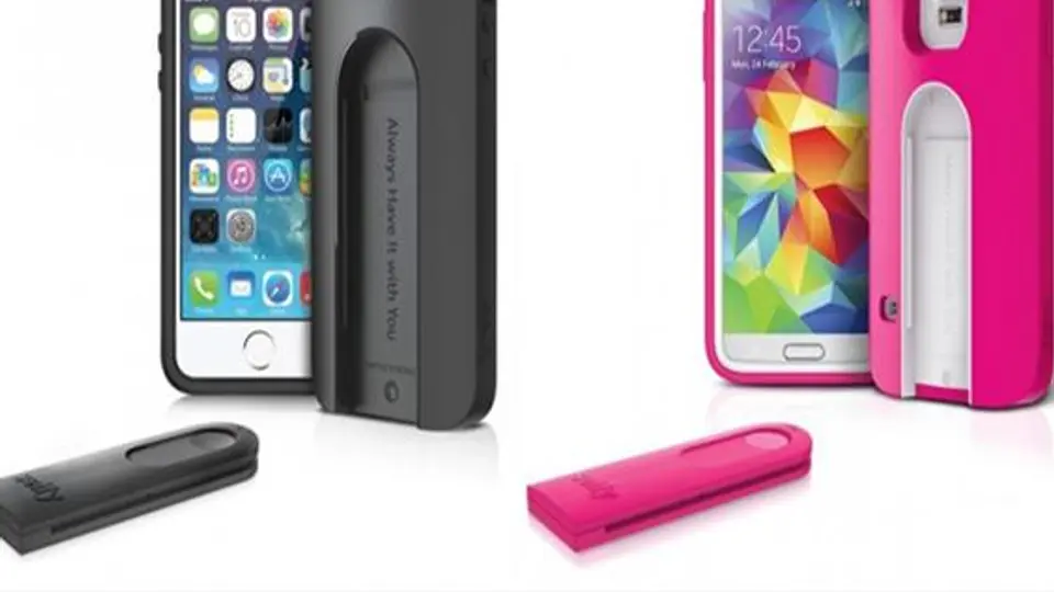 Carcasa diseñada exclusivamente para selfies