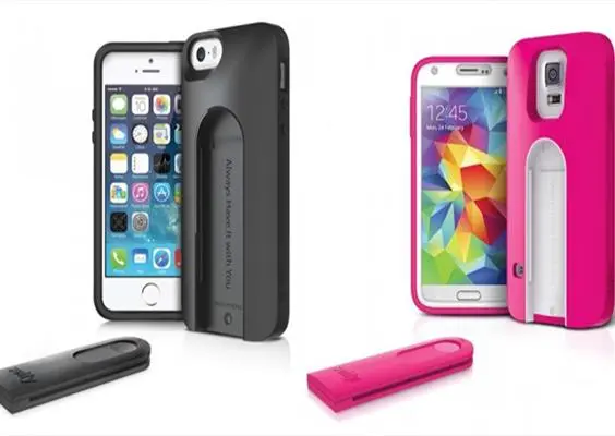Carcasa diseñada exclusivamente para selfies