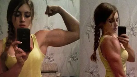 Julia Vins, la 'Barbie musculosa' de las pesas