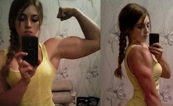Julia Vins, la 'Barbie musculosa' de las pesas