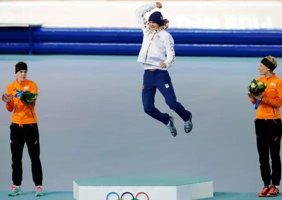 Sablikova vuelve a sumar Oro en patinaje de velocidad