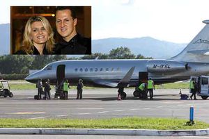 Esposa de Schumacher pone a la venta su avión