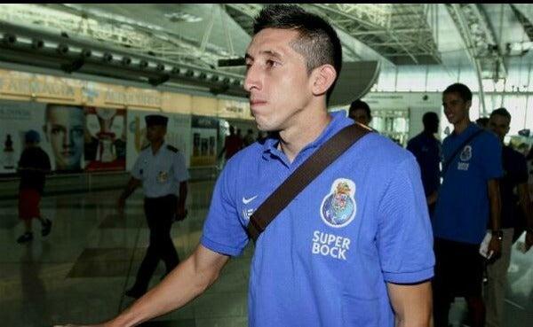 La llegada de Herrera con el equipo | ESPECIAL