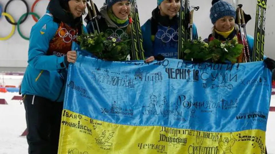 Ucrania consigue su primer Oro en el biatlón