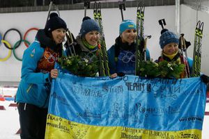 Ucrania consigue su primer Oro en el biatlón