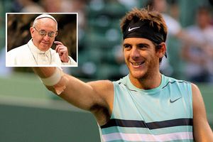 Juan Martín del Potro es recibido por el Papa