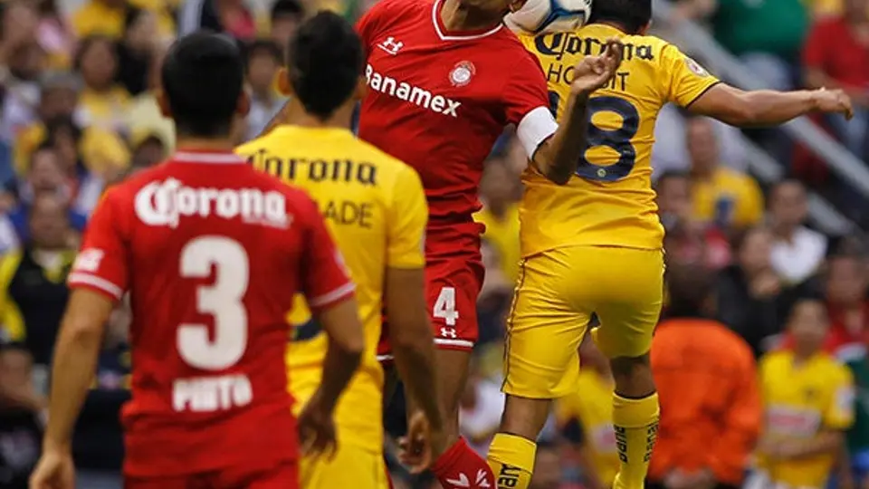 América empata ante Toluca y frena su racha ganadora en casa