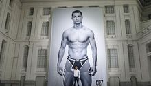 Cristiano Ronaldo, 'espectacular' en ropa interior