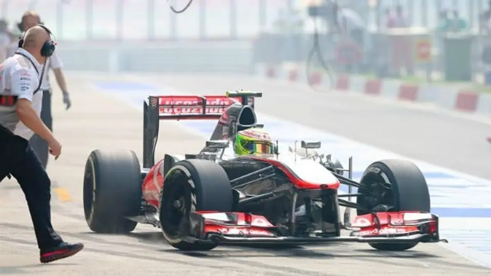 Checo es décimo en la P1 del GP de Abu Dhabi